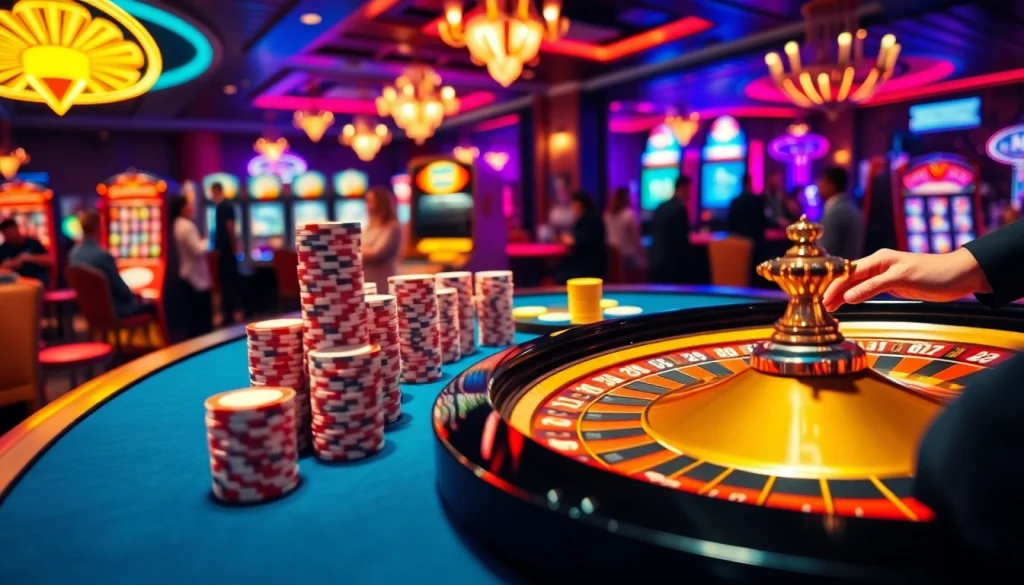 Exciting roulette action at https://789ff.biz/, featuring vibrant casino themes and eager players.